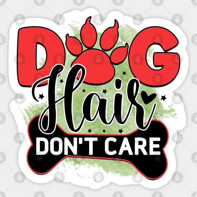 Pawsitively Hilarious: A Shirt for Dog Lovers Sticker by Steve